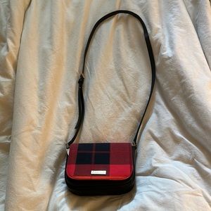 Plaid Kate spade bag